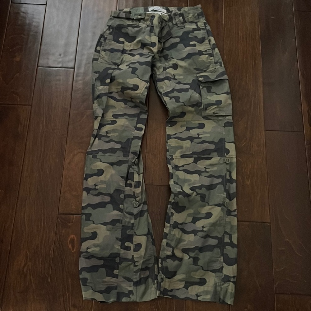 Camo printed pants!